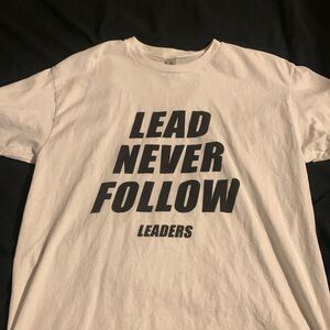 Chief keef inspired lead never follow leaders tee